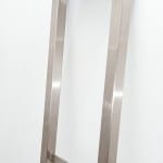 Wall Series Wine Rack Frame in Brushed Nickel finish