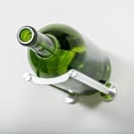 Vino Rails Magnum wine rack in milled aluminum