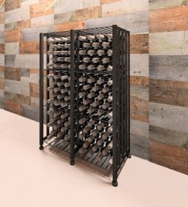 Case & Crate Bin Short 96-Bottle Wine Storage Unit