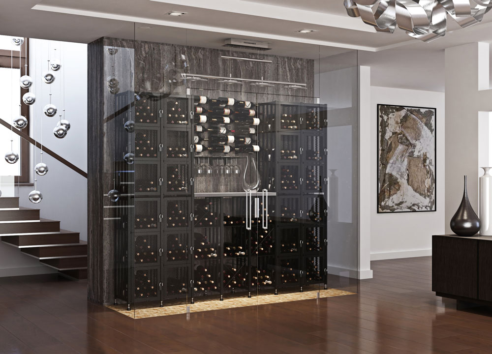 Case & Crate Wine Lockers and Wine Bins