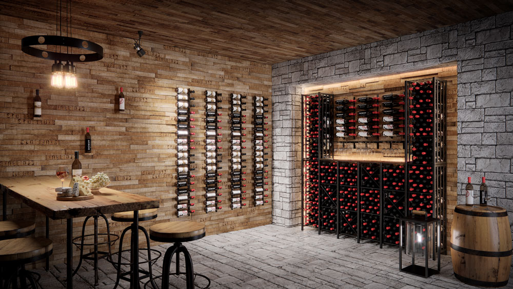 Case & Crate Wine Bins or Lockers for Homes