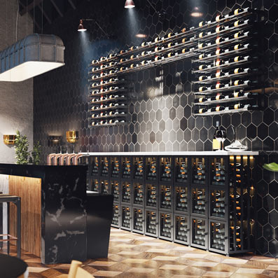 Wine lockers can help restaurants retain customers with wine club programs