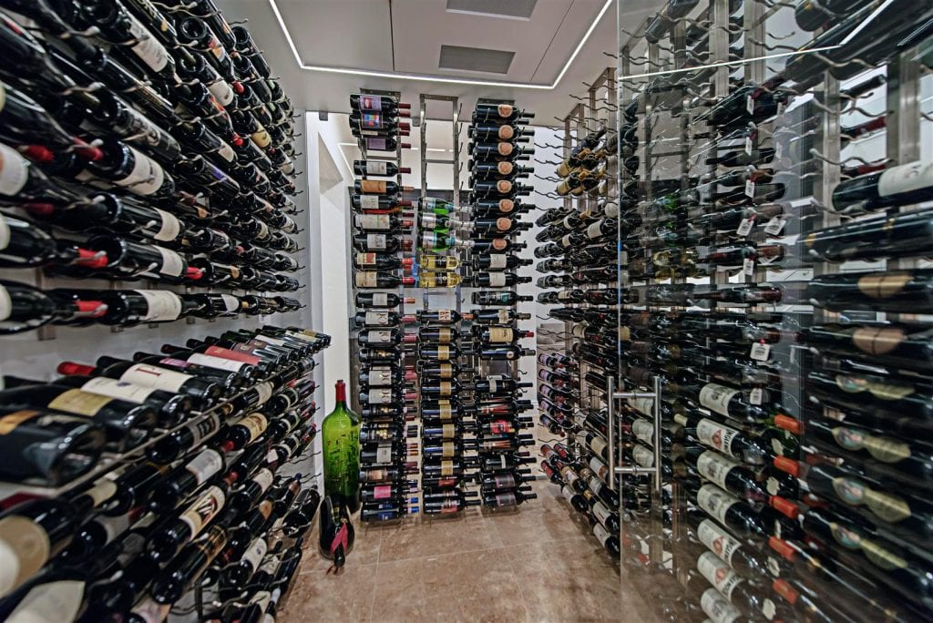 inside vegas wine cellar