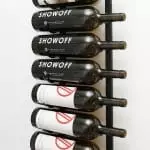 wall mounted magnum wine rack