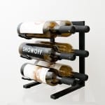 Tabletop metal wine rack