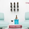 Vino Rails Wine Wall Mounted Metal Wine Rack Peg (1 Bottle Cork Forward) - Image 4
