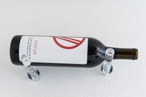 Vino Pins Acrylic wall mounted Wine Rack