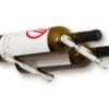 Vino Pins 2-bottle wine rack kit in aluminum