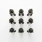 Vino Rails 9-Bottle Designer Kit in Anodized Black