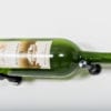 Vino Pins Magnum 1 Bottle Wine Rack, for drywall installation, in gloss black