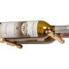 Vino Pins 2 Bottle Wine Rack Kit in Golden Bronze finish