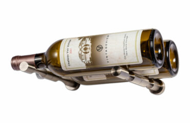 Vino Pins 2 Bottle Wine Rack Kit in Gunmetal