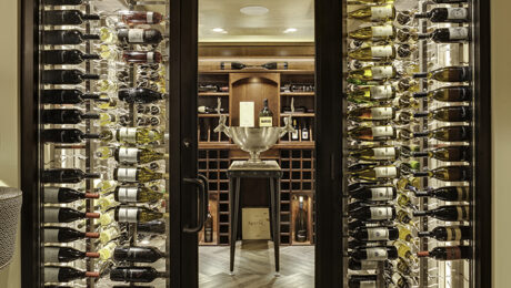 wine cellar display