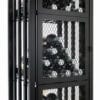 Case & Crate Locker, 48-bottle wine storage system in matte black