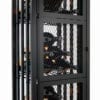 Case & Crate Locker in matte black | Holds magnum bottles, too