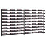 VintageView Evolution Wine Wall Wine Rack with Extension